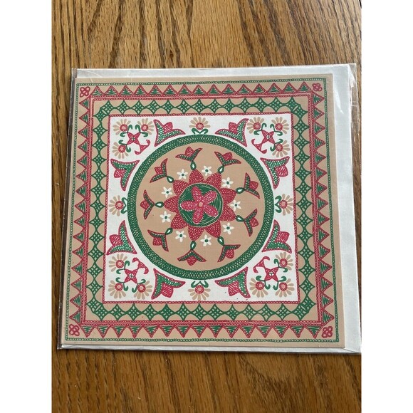 Set of 6 Blank Greeting cards lot Original Art prints Geometric & Still Life - Picture 6 of 13